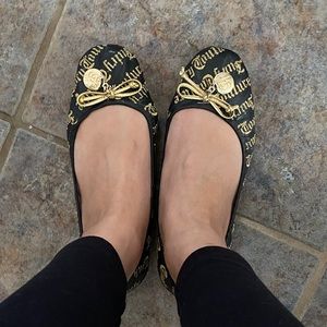 Juicy Couture Foldable Flats, Size 6